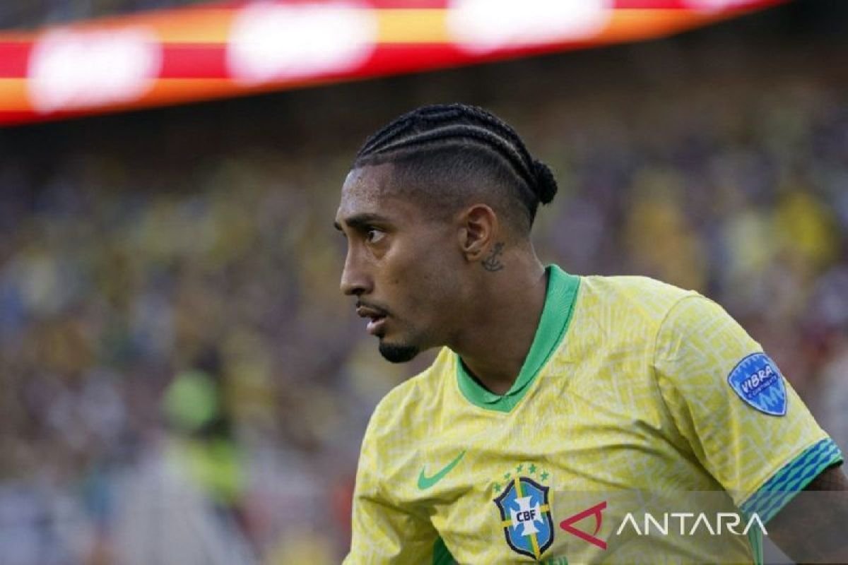 Raphinha Berambisi Cetak Gol Melawan Timnas Argentina