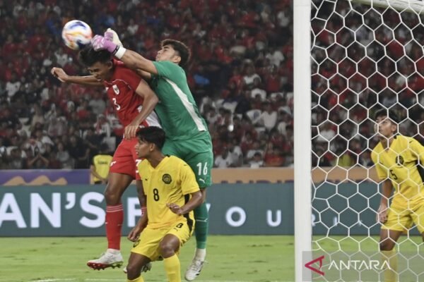 Pertandingan U-23 Indonesia vs Malaysia Tanpa Gol di Babak Pertama