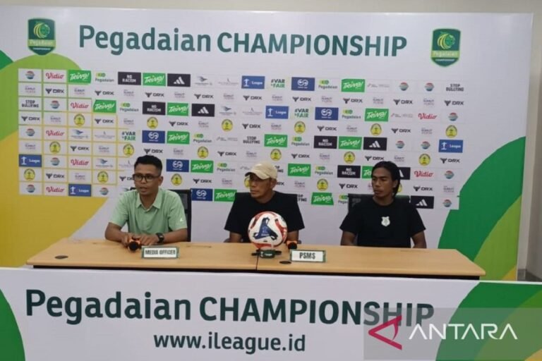 Here are some alternative title suggestions for “PSMS Siapkan Strategi Khusus Hadapi Garudayaksa FC”:

1. “PSMS Merancang Taktik Khusus untuk Menghadapi Garudayaksa FC”
2. “PSMS Siapkan Rencana Strategis Jelang Pertandingan Melawan Garudayaksa FC”
3. “PSMS Fokus pada Strategi Unik Lawan Garudayaksa FC”
4. “Menghadapi Garudayaksa FC: PSMS Siapkan Taktik Spesial”
5. “PSMS Berstrategi Cerdas untuk Pertandingan Melawan Garudayaksa FC”
6. “Menghadapi Garudayaksa FC: PSMS Siapkan Pendekatan Taktis”
7. “Persiapan Matang PSMS Hadapi Garudayaksa FC dengan Strategi Khusus”
8. “Strategi Khusus PSMS untuk Menggempur Garudayaksa FC”

Feel free to choose any of these or modify them further!